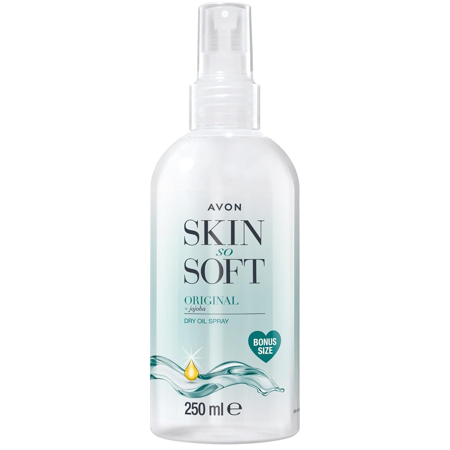 AVON SKIN SO SOFT Original Dry Oil Spray Bonus Size 250 ML