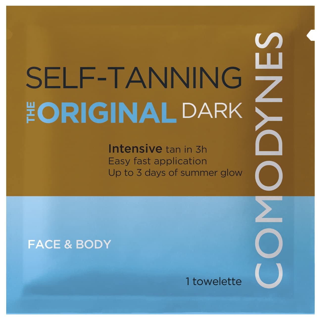 Comodynes Intensive Self Tan Towelettes, 8 Count