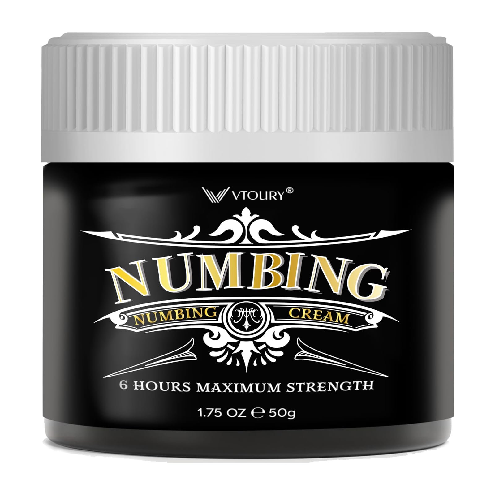VTROUY Deep Numbing Cream: Extra Strength Numbing Cream - Maximum Strength Soothing Formula (50g)