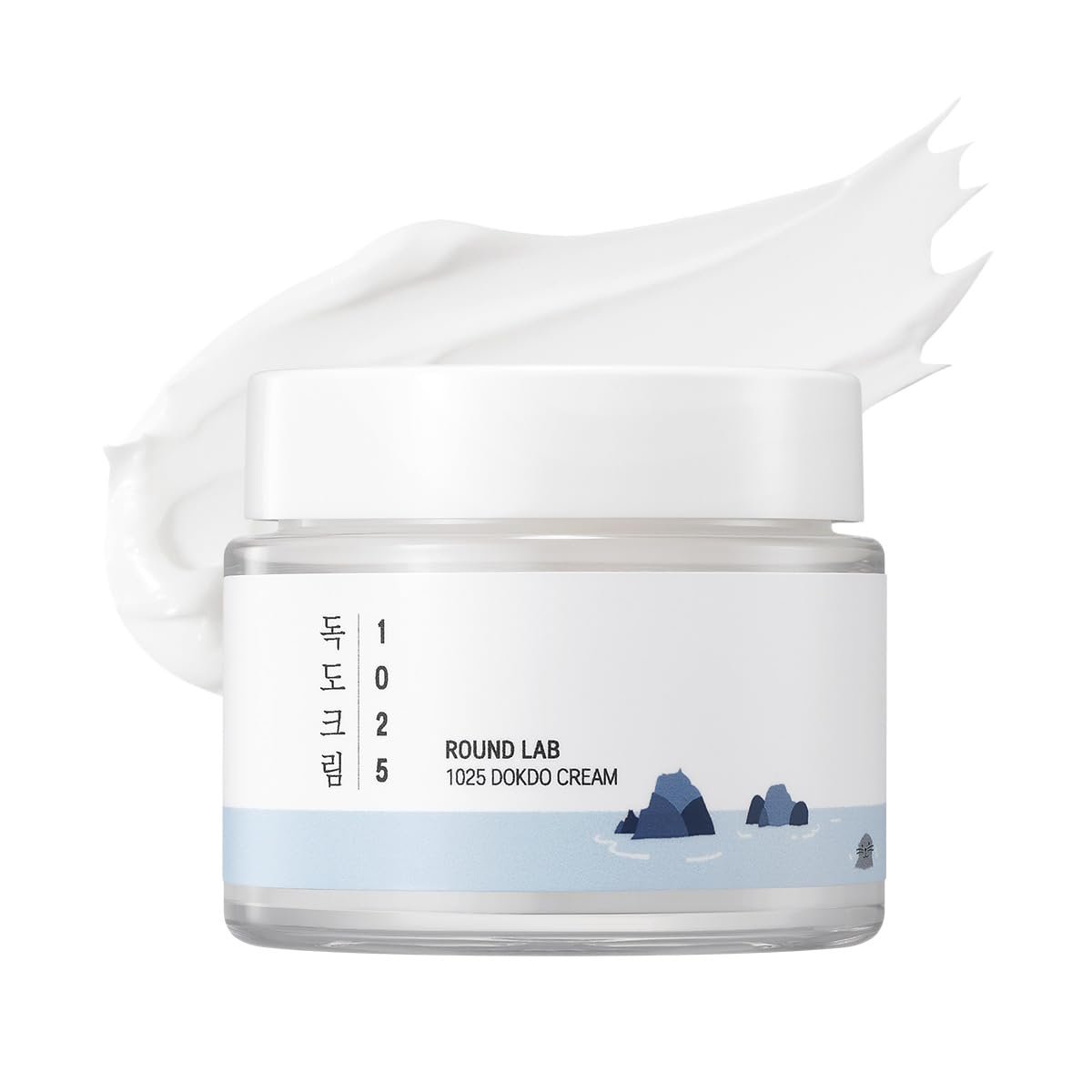 ROUND LAB 1025 Dokdo Cream 2.71 Fl Oz, 48-Hour Deep Hydra...