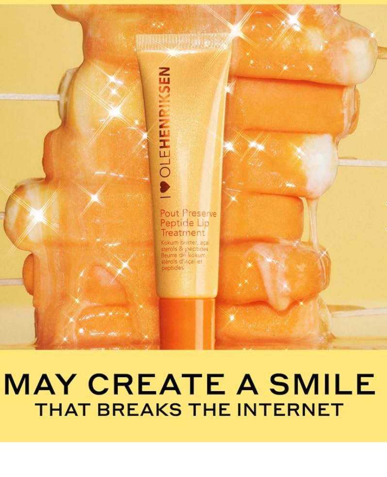 Ole Henriksen Pout Preserve Hydrating Peptide Lip Treatment - Citrus Sunshine Glimmer