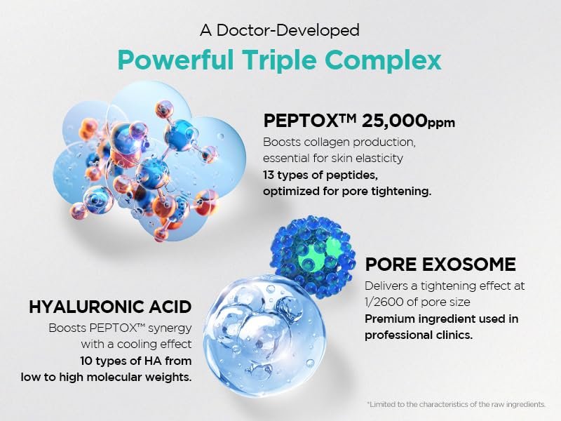 Dr.nineteen V.Peptox Jelly Tonerㅣ13 Peptides 25,000ppm + 10 Hyaluronic Acid(HA) + ExosomeㅣEssence Toner for Pore Tightening & CoolingㅣK-Skincare (5.07 fl.oz.)