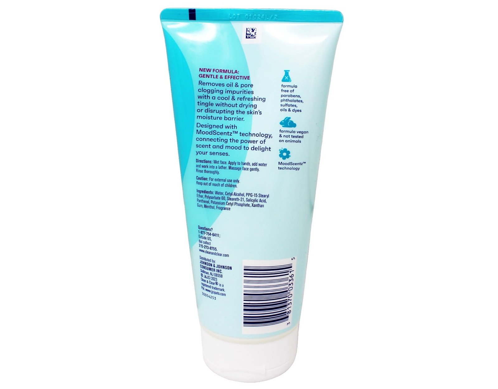 Cln&Clr Crm Clnsr Size 6.5z Clean & Clear Sensitive Skin Deep Action Cream Cleanser (2 Pack)