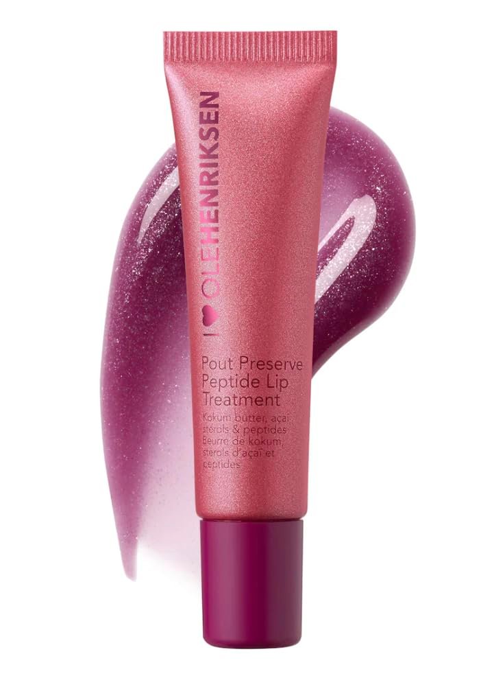 OLEHENRIKSEN Pout Preserve Hydrating Peptide Lip Treatment, Lingonberry Jam Glimmer