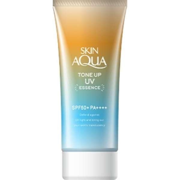 Skin Aqua Sunscreen Tone Up Uv Essence Latte Beige Color 2.82oz(80g) Savon Scent SPF50+ PA++++